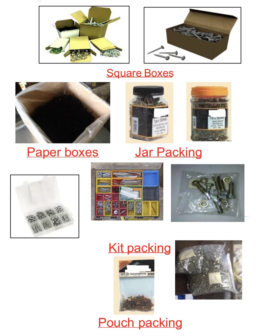 Packing Types